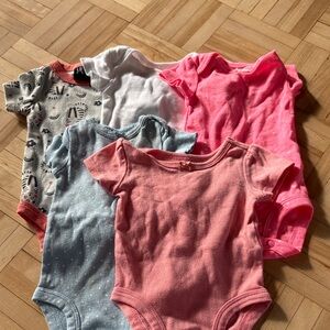 Assorted Colorful Kids One Pieces Set